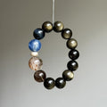 Crystal protection bracelet styled for daily spiritual wear